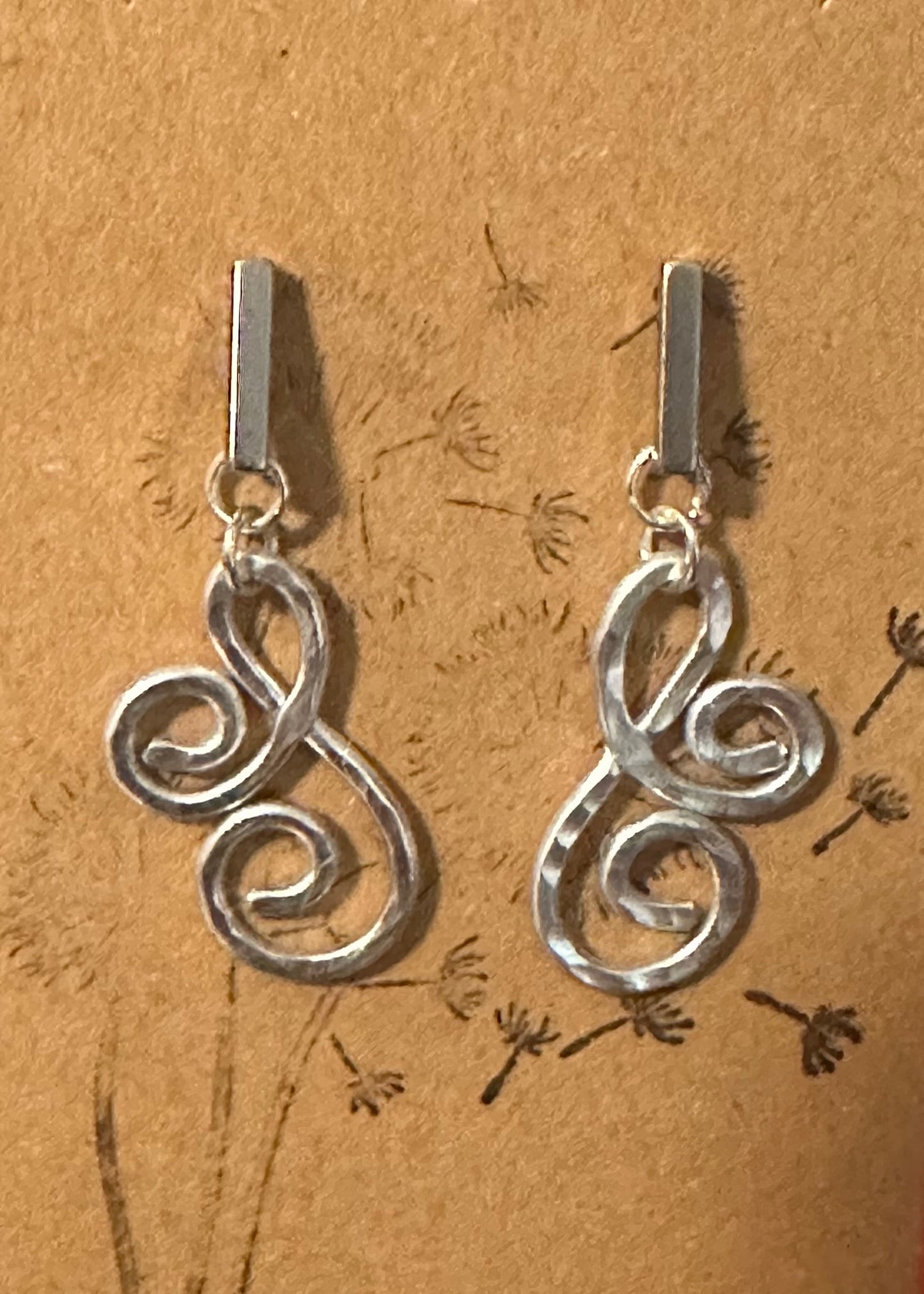 Handmade Post Earrings