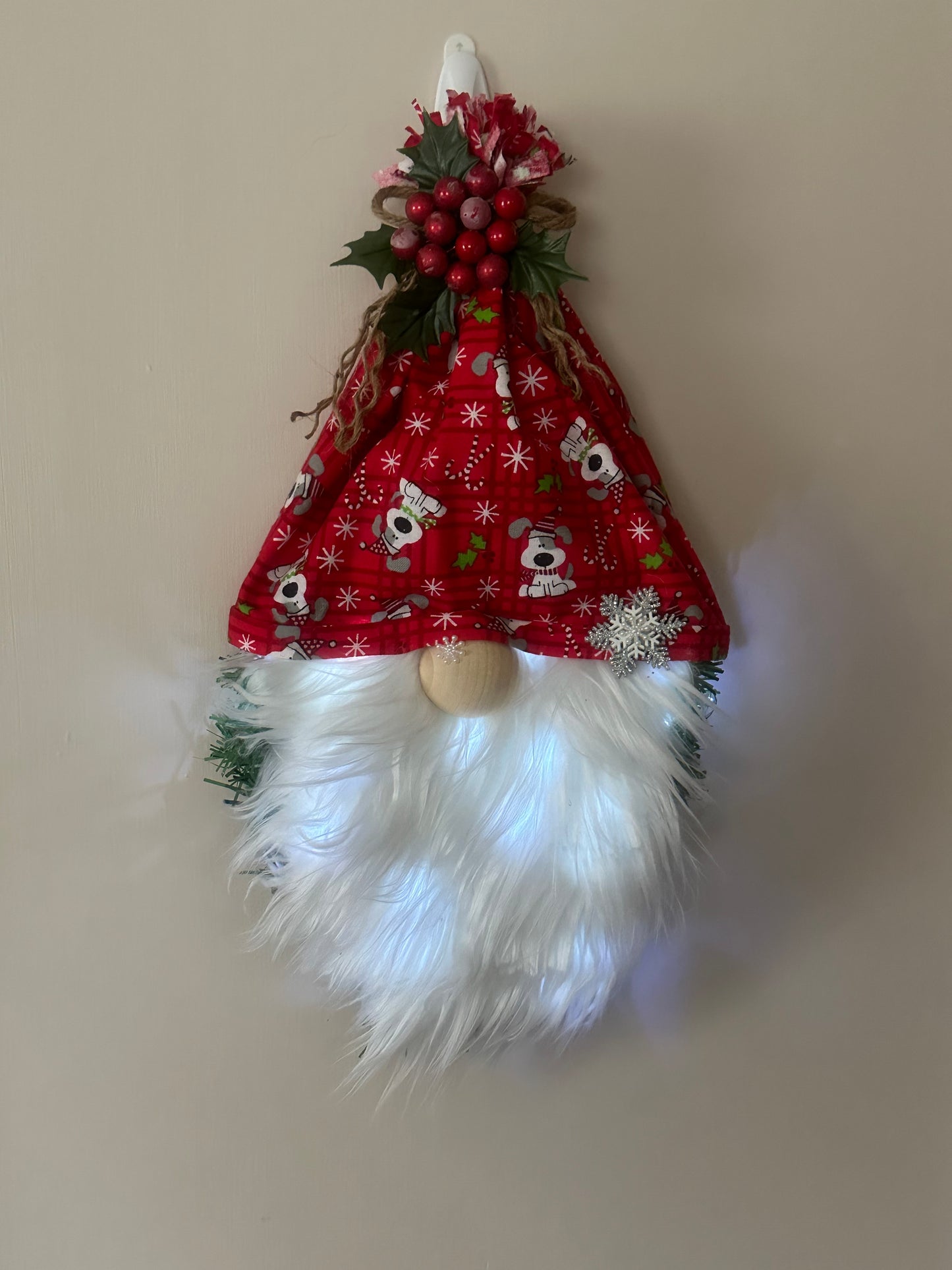 Lighted Gnome Door Hangings
