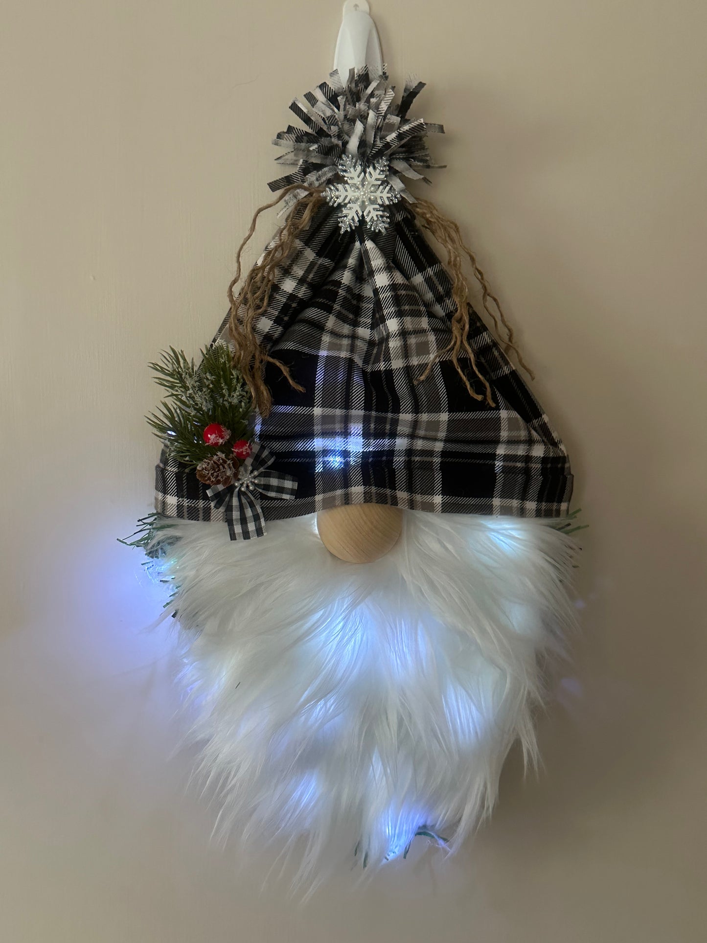 Lighted Gnome Door Hangings