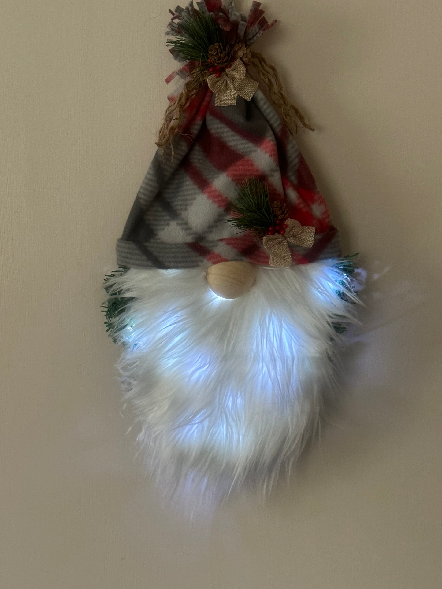 Lighted Gnome Door Hangings